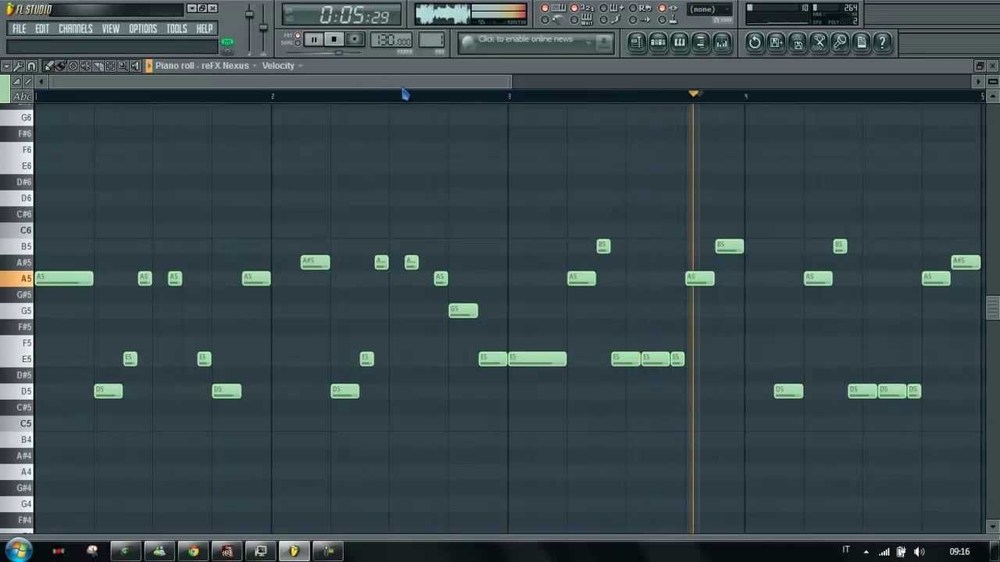 Как в fl studio сделать ноты призраки