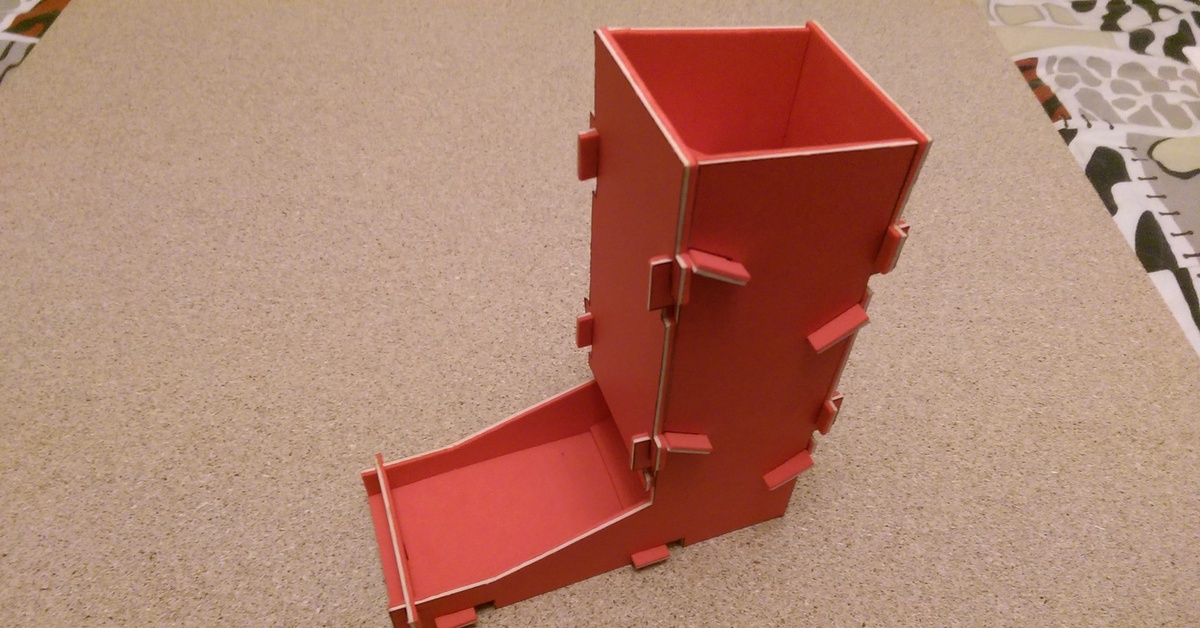 Dice tower своими руками 12