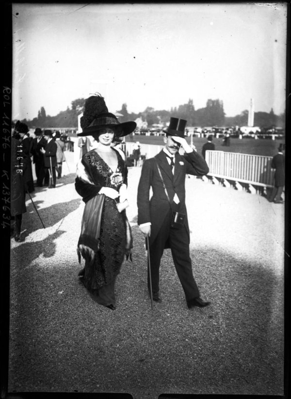 Мода парижских улиц 1910-1920 годов. мода, париж, Ипподром, история, длиннопост