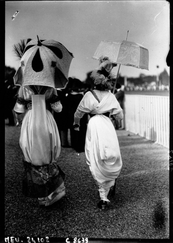 Мода парижских улиц 1910-1920 годов. мода, париж, Ипподром, история, длиннопост