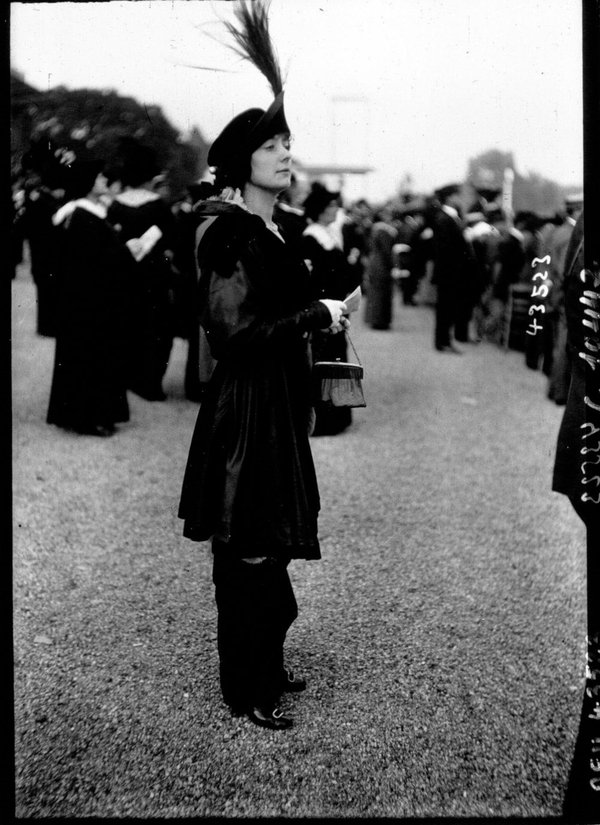 Мода парижских улиц 1910-1920 годов. мода, париж, Ипподром, история, длиннопост