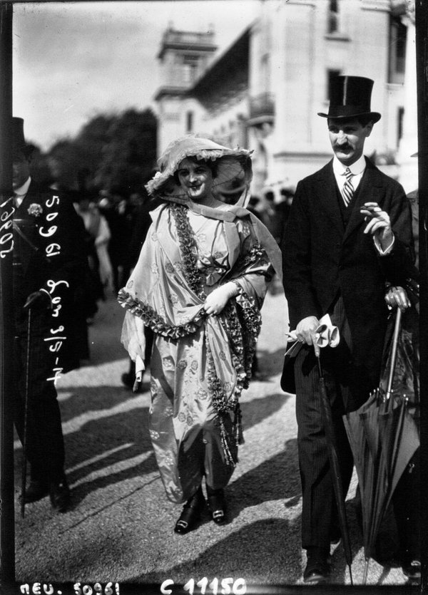 Мода парижских улиц 1910-1920 годов. мода, париж, Ипподром, история, длиннопост