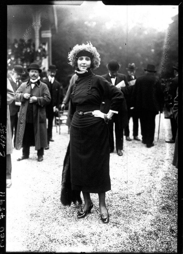 Мода парижских улиц 1910-1920 годов. мода, париж, Ипподром, история, длиннопост