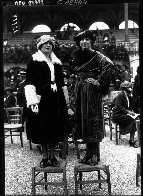 Мода парижских улиц 1910-1920 годов. мода, париж, Ипподром, история, длиннопост