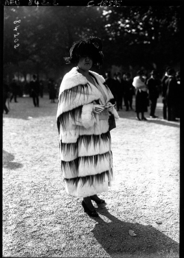 Мода парижских улиц 1910-1920 годов. мода, париж, Ипподром, история, длиннопост