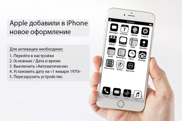 Как сделать оформление как на iphone