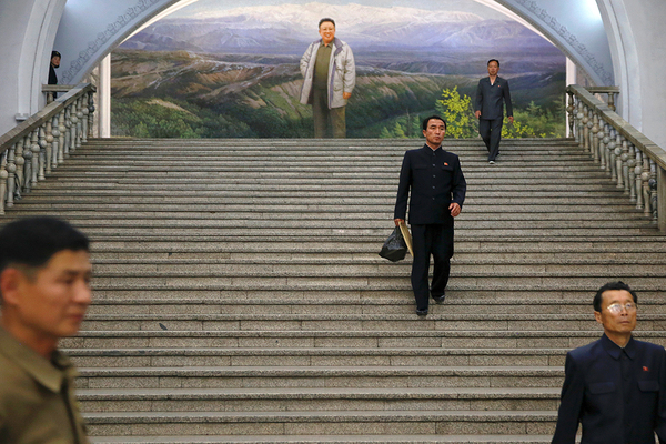 Жизнь пхеньянской подземки Пхеньян, метро, северная корея, длиннопост