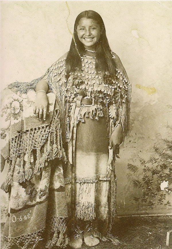 Портреты коренных американок, 1800-1900гг. США, индейцы, женщина, девушки, Фото, история, ретро, длиннопост