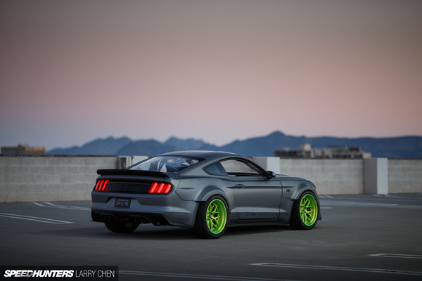 SEMA 2014: 2015 RTR Ford Mustangs Drifting at High Speeds!