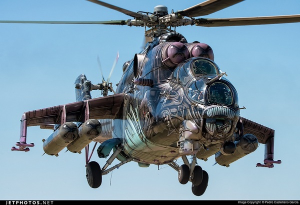 Alien Tiger Вертолёт, Ми-24, ВВС Чехии, длиннопост