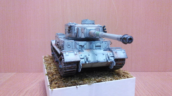 Танк из картона. PzKpfw VI Tiger (P).100% самопил. papercraft, модели танков из бумаги, модели из картона, длиннопост