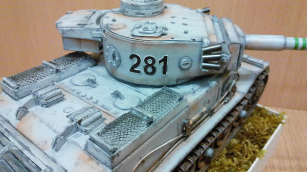 Танк из картона. PzKpfw VI Tiger (P).100% самопил. papercraft, модели танков из бумаги, модели из картона, длиннопост