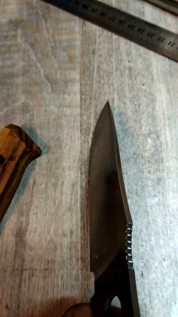 Изготовление простого рабочего ножа. нож, изготовление, своими руками, гриндер, длиннопост