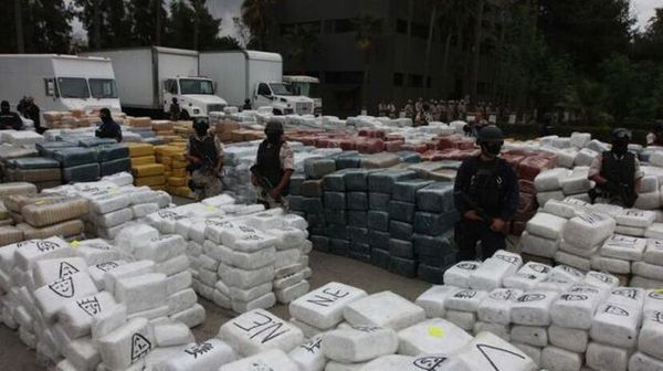 В Мексике сожгли 134 тонны марихуаны, конфискованной у наркоторговцев. Мексика, марихуана, наркотики, огонь, Интересное, длиннопост