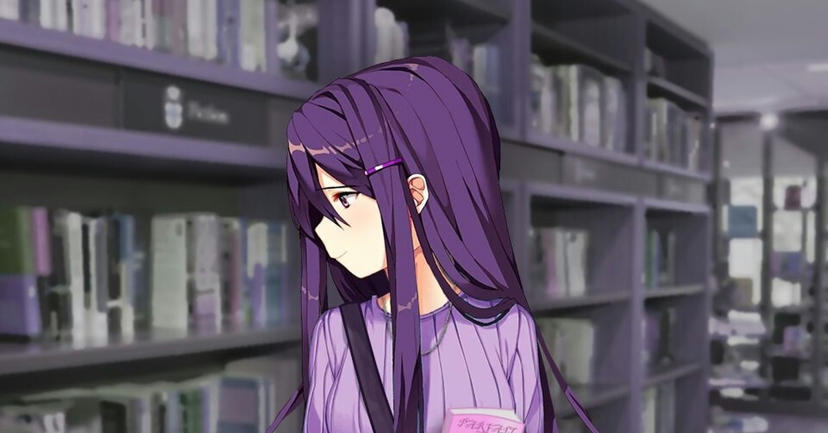 Yuri library club photos