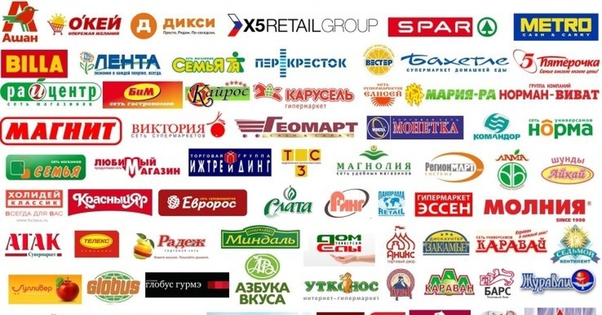 Самые Крупные Магазины России