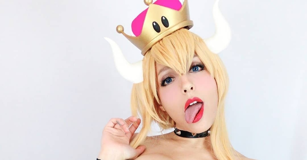 Naughty dragon bowsette cosplay please fan images