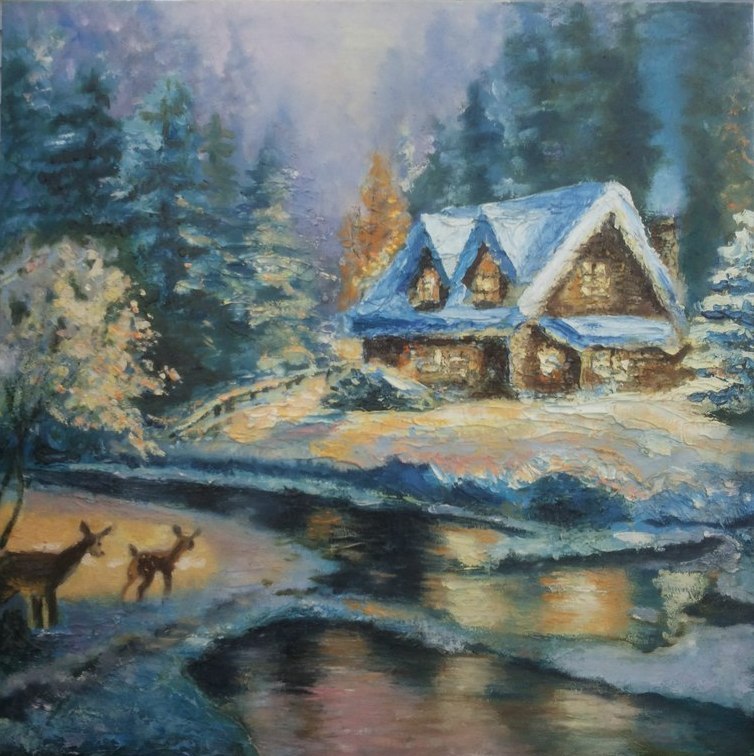 Картины картинки сказочной зимы Картины картинки сказочной зимы