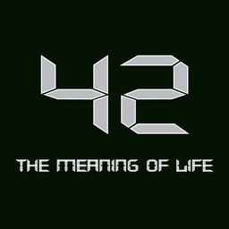 6 life. 42 Картинка. 42 Группа эмблема. Life Universe 42. Ответ 42.