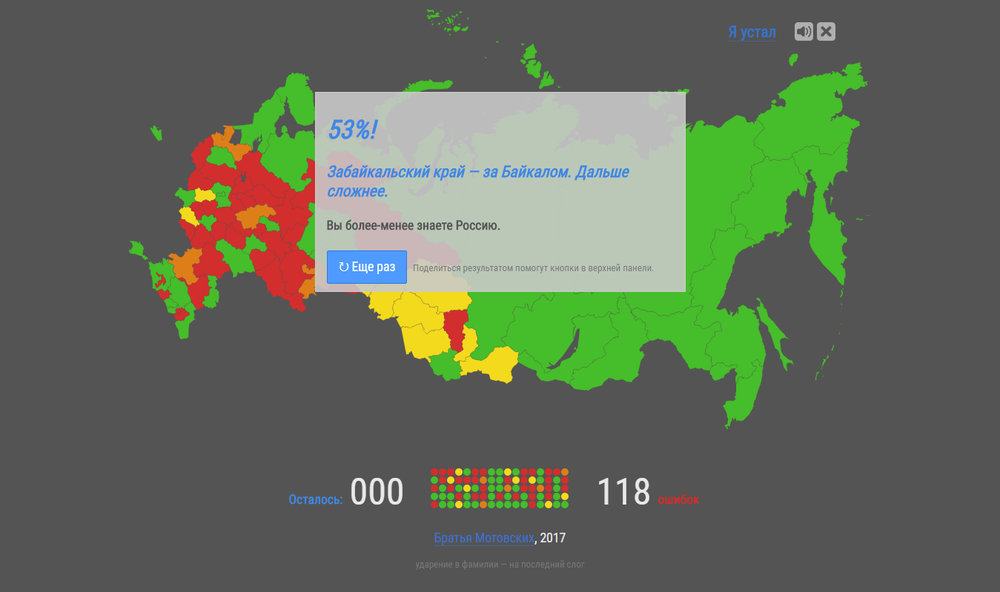 Тест Республики России