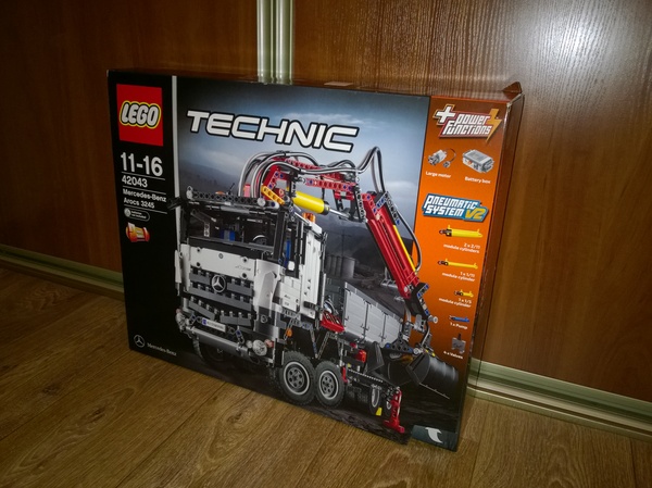 Lego Technic 42043 – Mercedes-Benz Arocs 3245 Lego, Техника, Lego Technic, Mercedes, Лего, Радость, Моя прелесть, Длиннопост