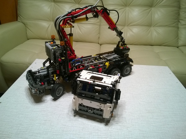 Lego Technic 42043 – Mercedes-Benz Arocs 3245 Lego, Техника, Lego Technic, Mercedes, Лего, Радость, Моя прелесть, Длиннопост