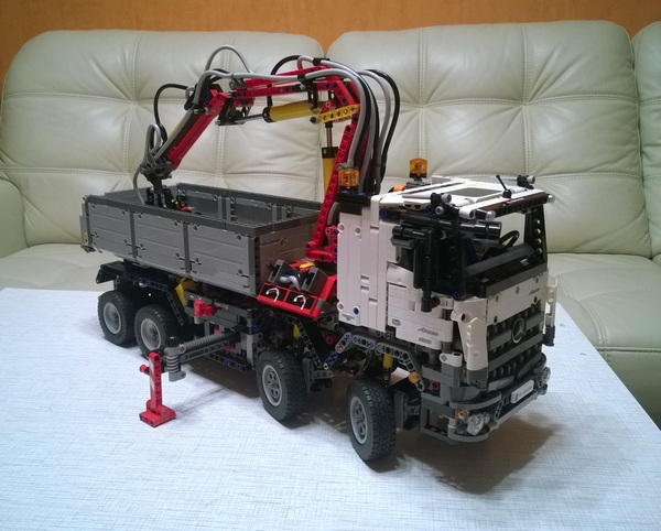 Lego Technic 42043 – Mercedes-Benz Arocs 3245 Lego, Техника, Lego Technic, Mercedes, Лего, Радость, Моя прелесть, Длиннопост