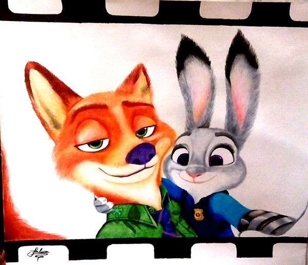 Everybody likes #selfie, Zootopia by Midnight Falcon 