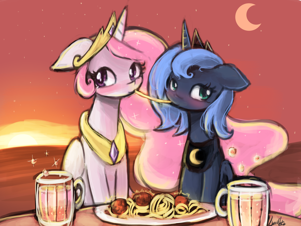  My Little Pony, , Princess Luna, Princess Celestia