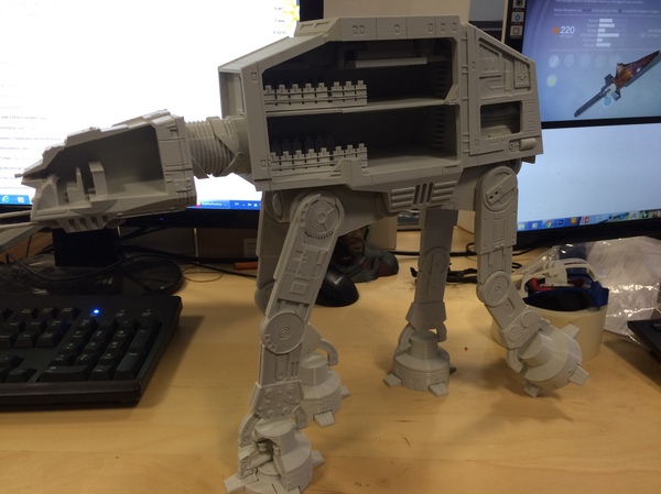 AT-AT   ! Kirbey Downey  ! 3D , Star Wars, , , 