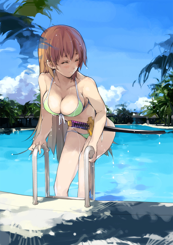 Todoroki Yachiyo - NSFW, Anime, Art, Anime art, 