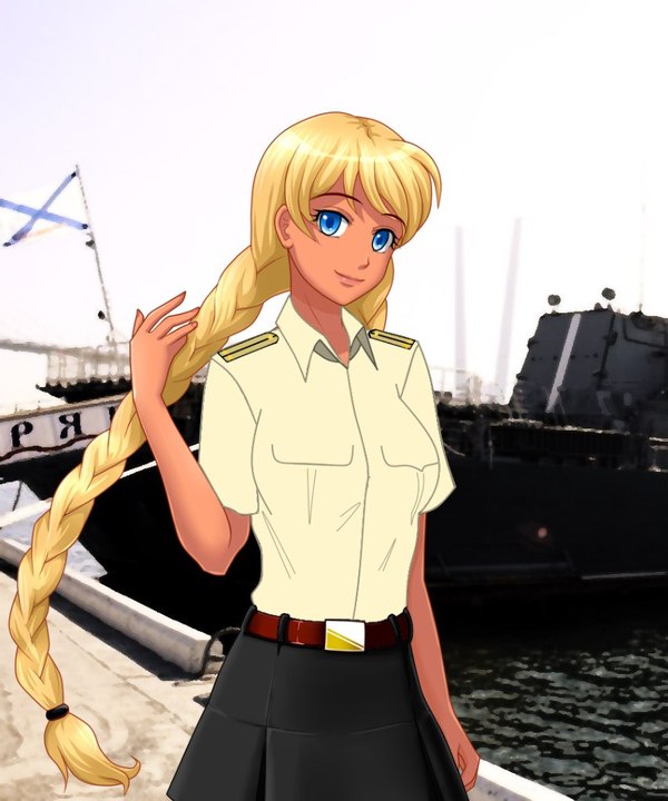 Лейтенант Ясенева на страже восточных морских рубежей.