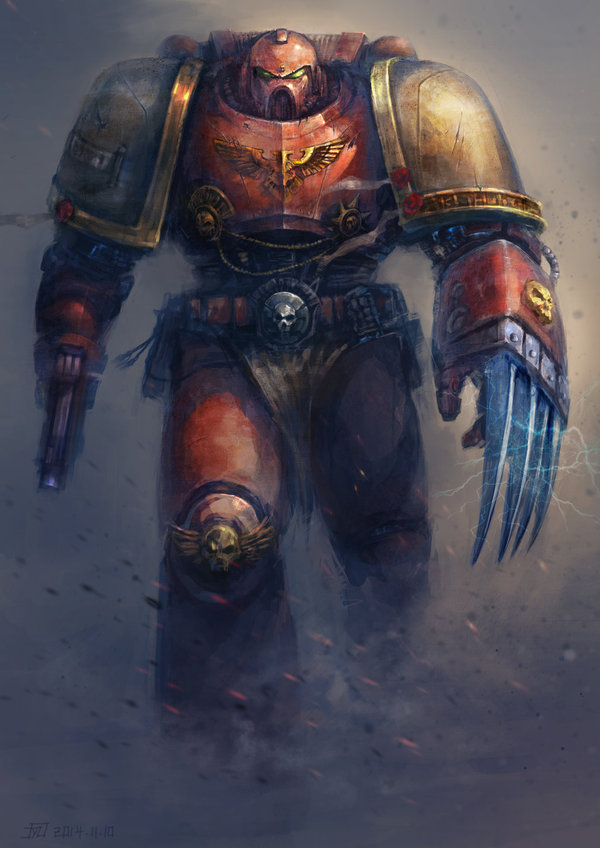   Warhammer 40k, Warhammer, , Blood ravens,  , 