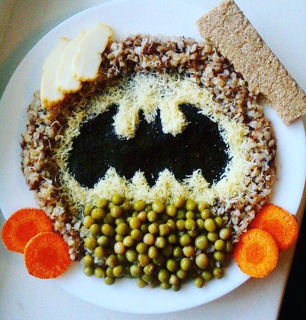 Batman завтрак.