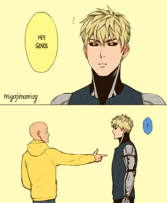 Once a year and the finger shoots - Onepunchman, Anime, Comics, Longpost