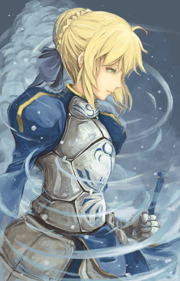 Saber Saber, Anime Art, , Fate-stay Night