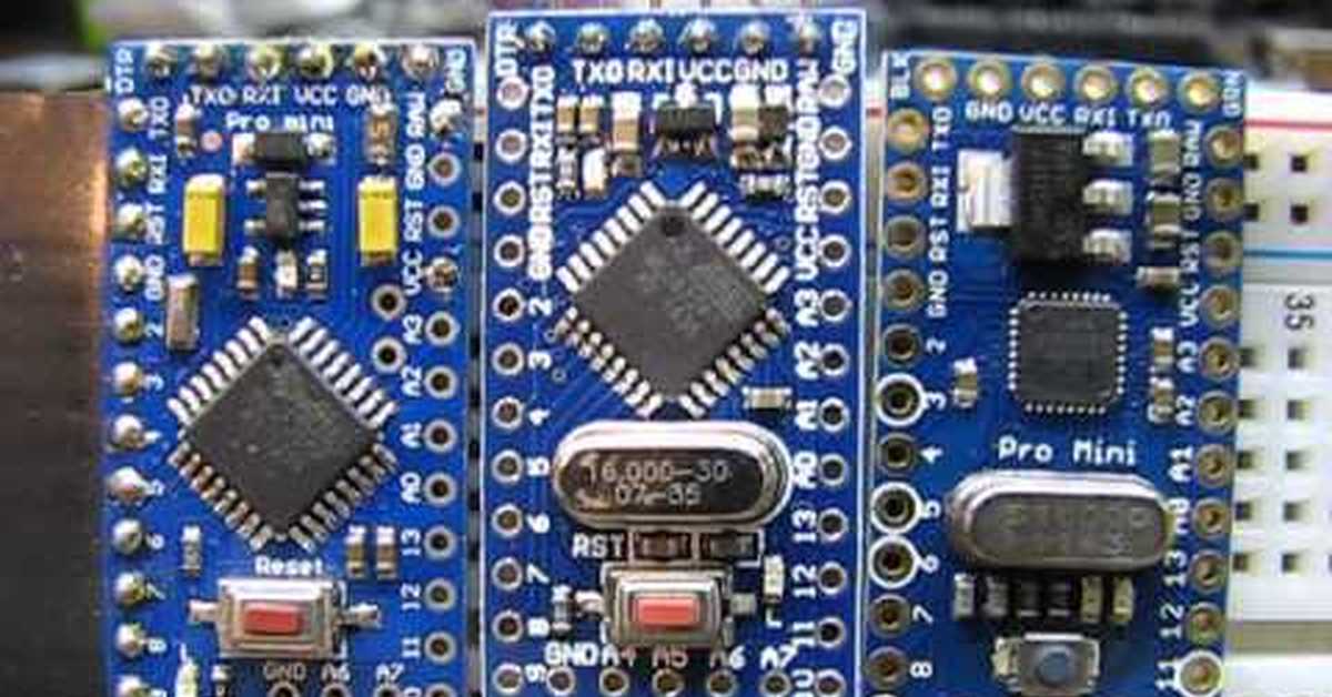 Сравнение разных Ардуино Arduino Pro Mini | Пикабу