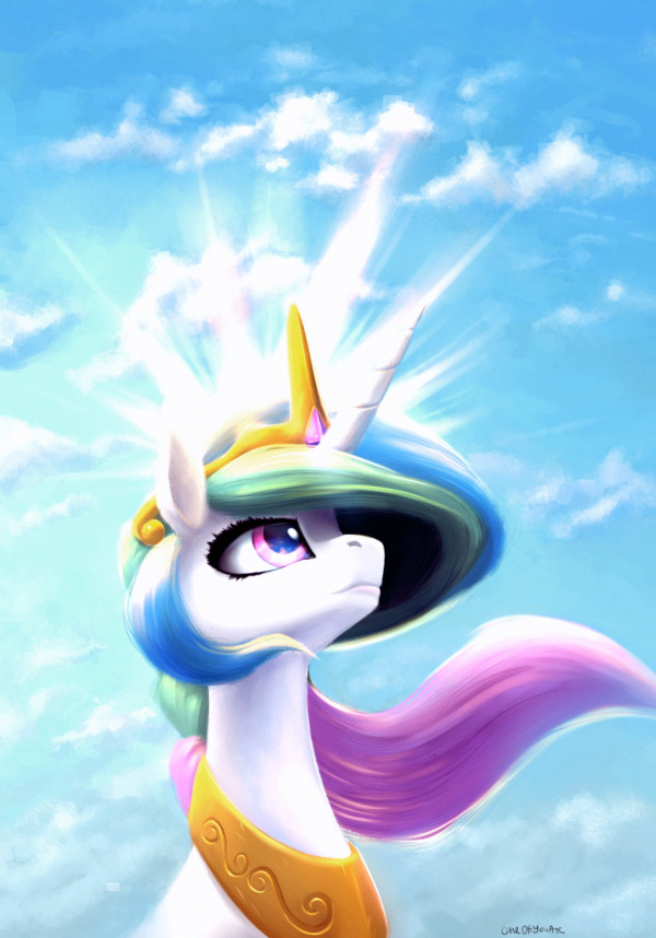 One princess to rule 'em all! My Little Pony, Princess Celestia
