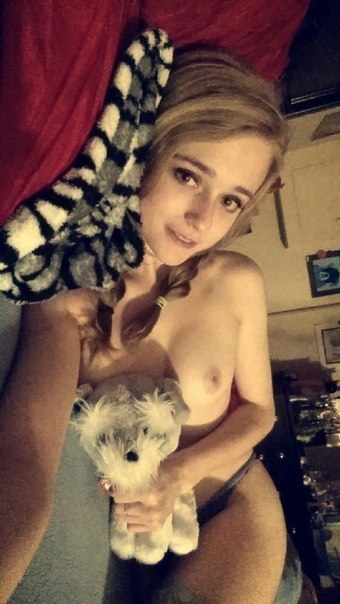 Lady with a dog - NSFW, Girls, Boobs, Dog, Nyasha