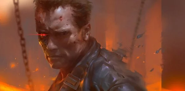 T-800 (Kyborg Killer) - Art, Fantasy, Terminator 2: Judgment Day, Arnold Schwarzenegger