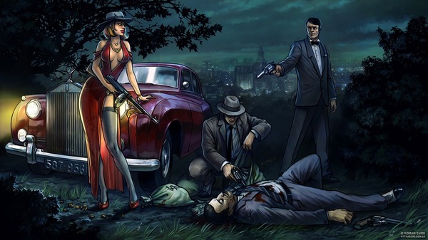 Gangster art Арт, Мафия, Гангстеры