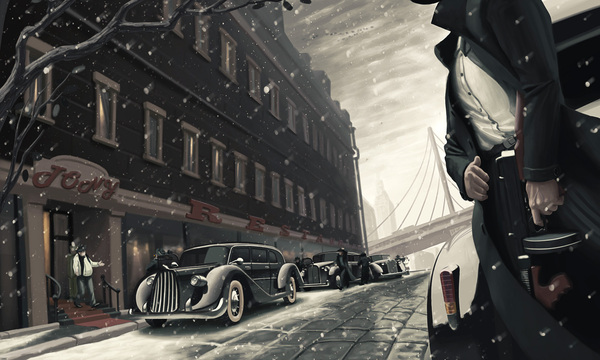 Gangster art Арт, Мафия, Гангстеры