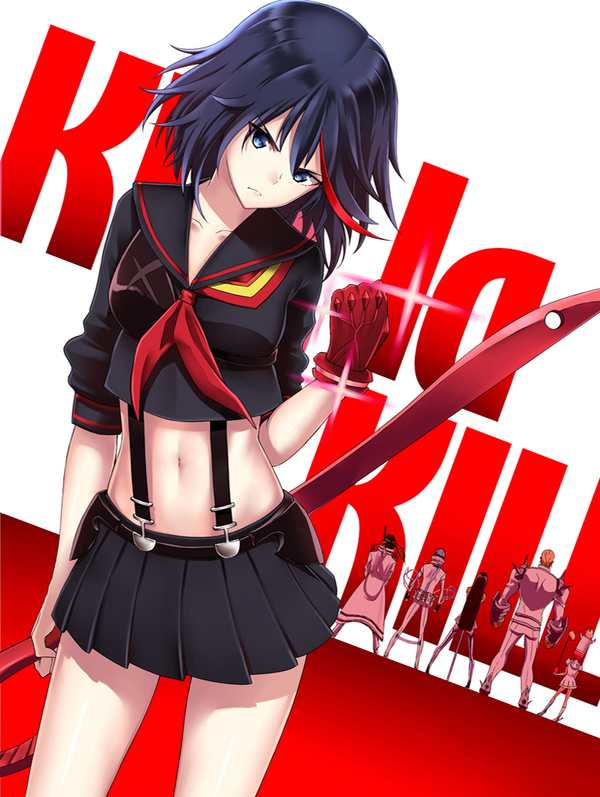 Kill la Kill Kill la Kill, Anime Art, Matoi Ryuuko, 