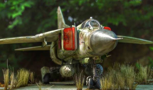 Mig-23MF Polish Air Force "abandoned aircraft" 1/32 , -23, 