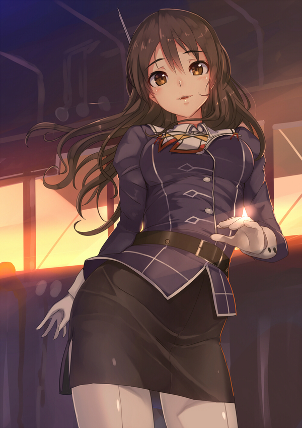 " " Ashigara, Haguro, Kantai Collection, , 