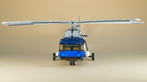 Вертолет МИ-171 (модификация МИ-8) из Лего | Пикабу