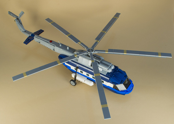 Вертолет МИ-171 (модификация МИ-8) из Лего | Пикабу