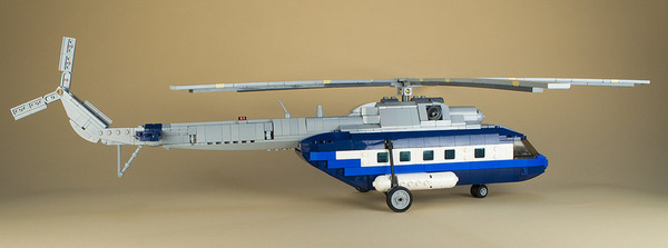 Вертолет МИ-171 (модификация МИ-8) из Лего | Пикабу