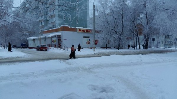 -30 нипочем - Не мое, Мороз, -30, Русские, Холод, Ульяновск