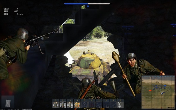 Если бы в War Thunder была пехота...